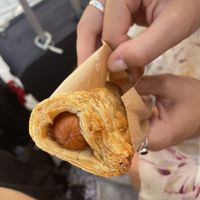 Hot dog  at Mlinar Split Narodni Trg in Split