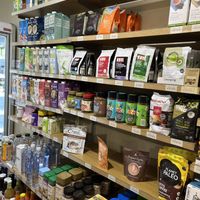 Vegan milks and coffees   at Health Zone in South West London