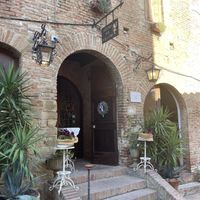   at Osteria Del Vicario in Certaldo