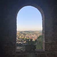   at Osteria Del Vicario in Certaldo