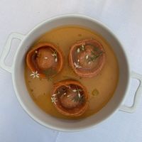   at Osteria Del Vicario in Certaldo