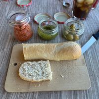 Vegan lunch basket at Osteria Del Vicario in Certaldo