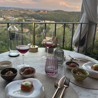   at Osteria Del Vicario in Certaldo