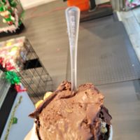 Vegan ice cream at Nuts Factory in New York City