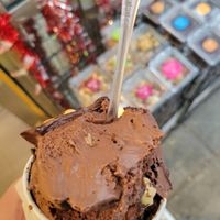 Vegan ice cream at Nuts Factory in New York City