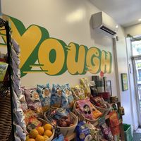 Snacks  at Yough in Brooklyn