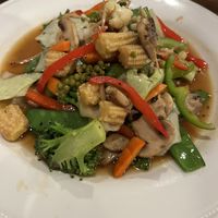 Stir fry  at Thai Elephants Restaurant in Charleston