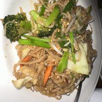 Pad Thai with veggies   at Thai Elephants Restaurant in Charleston