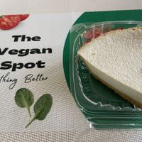 Vegan pineapple cheese pie .  at The Vegan Spot in Charlestown