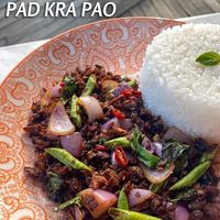 Vegan Pad Krea Pao  at Kamala Café   in Rizal