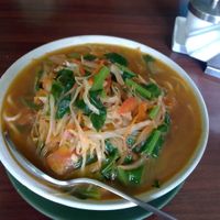 Veg thukpa at Shangrila in Dharamshala