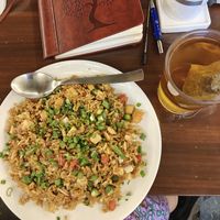 Tofu Fried Rice at Shangrila in Dharamshala