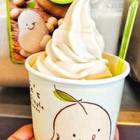 Vegan soya milk ice cream at Mr Bean -  Sun Plaza in North Singapore