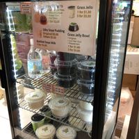 Grass jelly at Mr Bean -  Sun Plaza in North Singapore