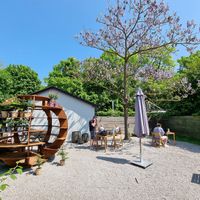 Terrace at Stera - Plantenbar in Bruges