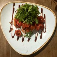 Bruschetta at The Crown Hawk Green in Stockport