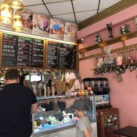 inside  at Cafe Järntorget  in Stockholm