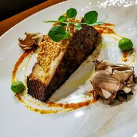 Vegan Main 1 : braised tofu at Nuances - Restaurant in Nice