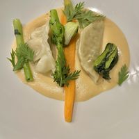 Vegetable gyozas  at Nuances - Restaurant in Nice