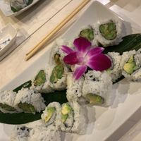 veggie sushi rolls 💚  at Sakana in Daytona Beach