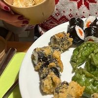 Sushi, Gyoza,Kokosbällchen at Sushi Palace  in Osnabrueck