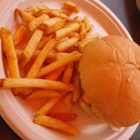 Beyond burger and fries   at Universal Studios - Kohola Reef Restaurant & Social Club in Orlando