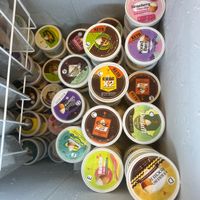 Ice cream tubs at YoungMindTai - Youngไม้ตาย in Bangkok