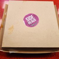 Side Heaux (vegan buffalo fried shrimp and fries) at Slutty Vegan in Dallas