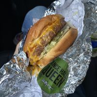 Dancehall Queen with plantains and jerk sauce  at Slutty Vegan in Dallas