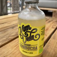Ginger and lemon kombucha   at My Protein Chef in Tenerife