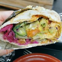 Libanés wrap at My Protein Chef in Tenerife