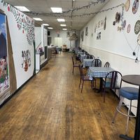 Dining  at Habesha Ethiopian and Eritrean Restaurant in Cleveland