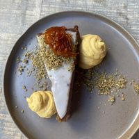 Carrot cake  at TATI in Budapest