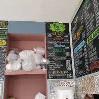 Some menu options   at Fennec & Parsley in North London