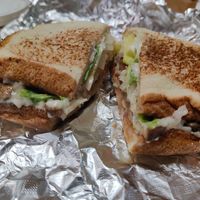 Reuben sandwich at Dope Azz Vegan Cafe in Sunrise