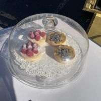 Vanilla fruit tarts   at Take A Bite And Smile in London