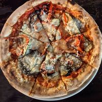 Mamma Rosa pizza at Tramonti  in Santa Cruz