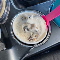 Almond joyful in a cup  at Jubie's Creamery in Fairborn