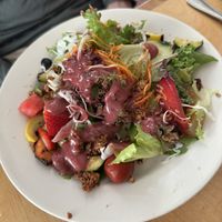 Farmer’s saladd  at Frankie and Johnny's Natural Food in York Harbor