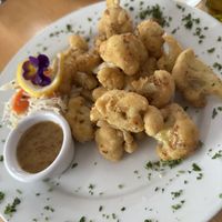 Breaded cauliflower   at Frankie and Johnny's Natural Food in York Harbor