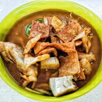 Authentic Malay's style mee rebus, must try, very flavourful at Gan Taste 颜味素食 in Central Singapore