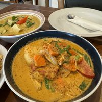 Massaman Curry  at Anchan Vegetarian Restaurant in Chiang Mai