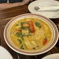 Green Curryy  at Anchan Vegetarian Restaurant in Chiang Mai