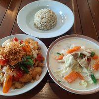  at Anchan Vegetarian Restaurant in Chiang Mai