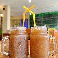 Tamarind iced tea (50 THB)  at Anchan Vegetarian Restaurant in Chiang Mai