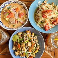   at Anchan Vegetarian Restaurant in Chiang Mai