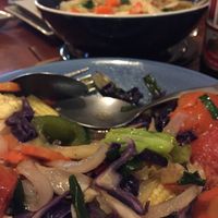   at Anchan Vegetarian Restaurant in Chiang Mai