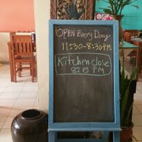 opening hours at Anchan Vegetarian Restaurant in Chiang Mai
