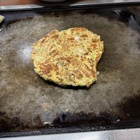 Okonomiyaki  at Dainoji in Kyoto