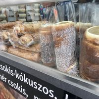 Chimney cakes at Fitzkey Chimney Cake - Oktogon   in Budapest